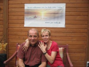 Zen-Reiki-Internetschule: Sylvia und Achim beim Lehrertreff 2013
